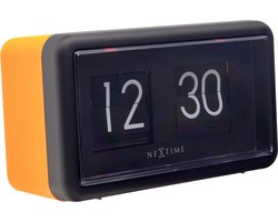 NeXtime "Flip Klok" Retro Orange table/wallclock